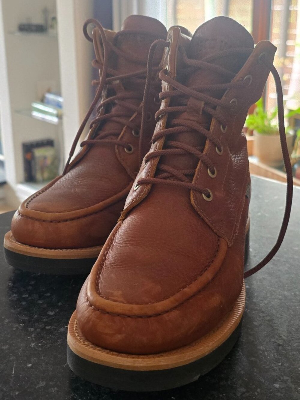 Tecovas Mens Rugged Moc Boots